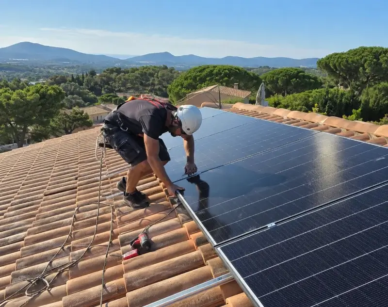 Installateur panneaux solaires Mirepeisset — pose photovoltaïque sur toiture